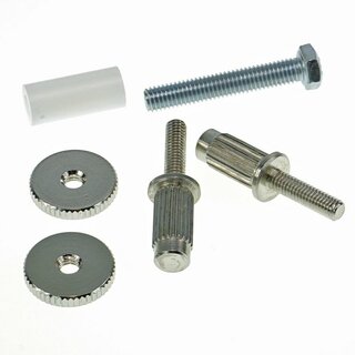 iNsert-MNG          Faber iNsert = Nashville to 59 ABR converter studs,  7mm/4mm, Steel, nickel plated, glossy