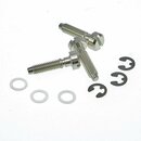 SS-NG (3pcs.) 	Faber Saddles Replacement screw, Brass,...