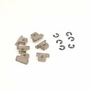 RS-NAU (6 pcs.) 	Replacement saddle, Brass, nickel...