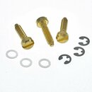 SS-GG (3pcs.)	Faber Saddles Replacement screw, Brass,...