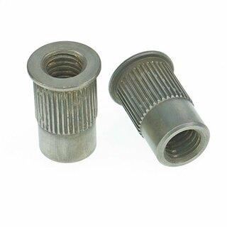 TPI-B-MNA        	Faber 8mm Tailpiece Inserts (pair) Steel, nickel plated, aged, d inside = 8mm