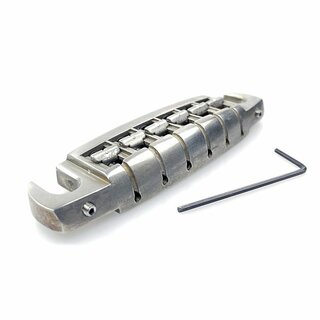 WRAPT-NA        Faber Wraptonate, Intonatable Stoptail Bridge, Aged Nickel