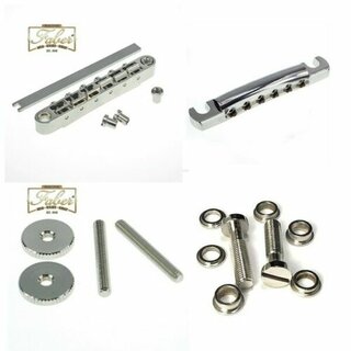 Faber Masterkit with Locking Bridge fits Historic Gibson Guitars with Inch Hardware Nickel Gloss