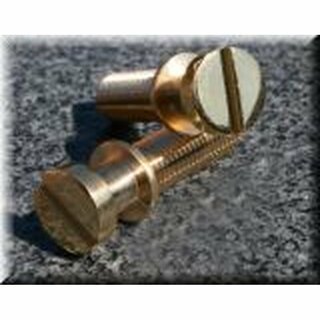 TPST-IGG        		Vintage style tailpiece studs, gloss gold, INCH